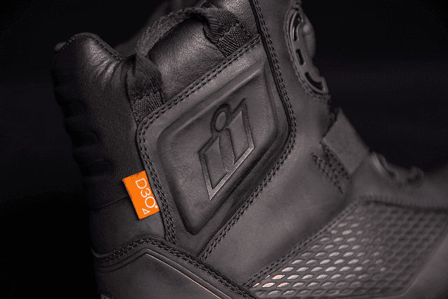 ICON 3403-1160 Stormhawk Boots - Black - Size 14 — image 9 of 12