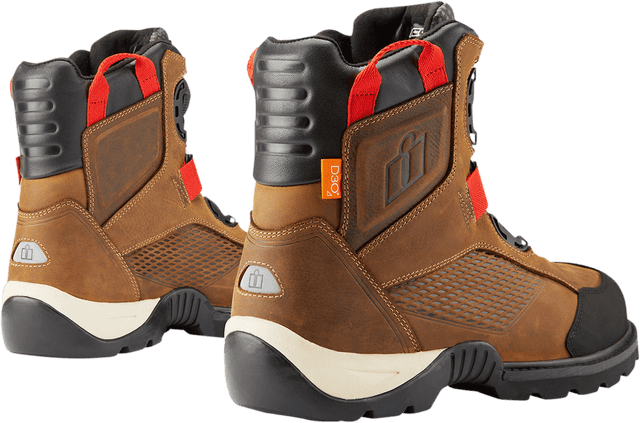 ICON 3403-1161 Stormhawk Boots - Brown - Size 7 — image 2 of 10