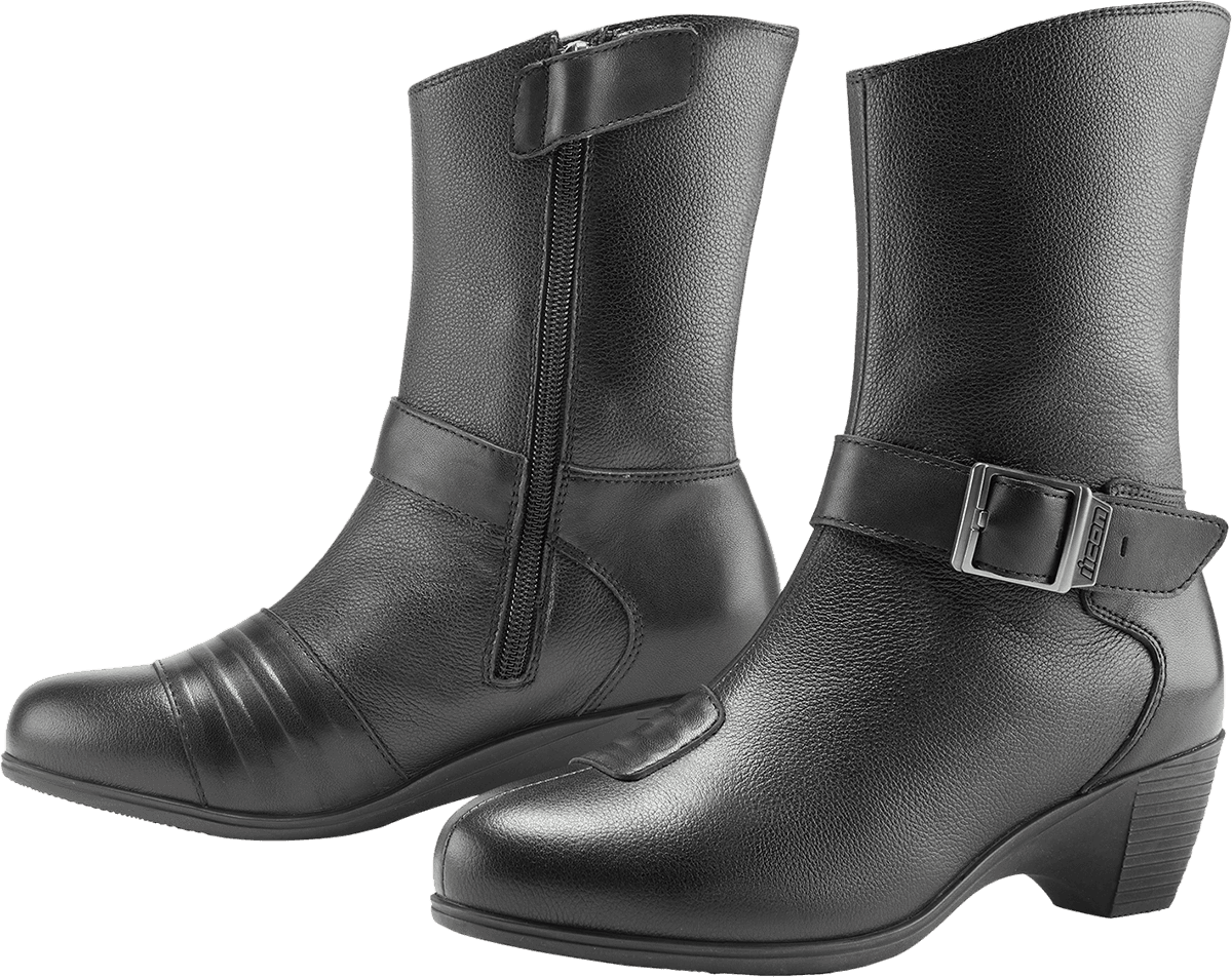 ICON 3403-1185 Women's Tuscadero™ Boots - Black - US 5