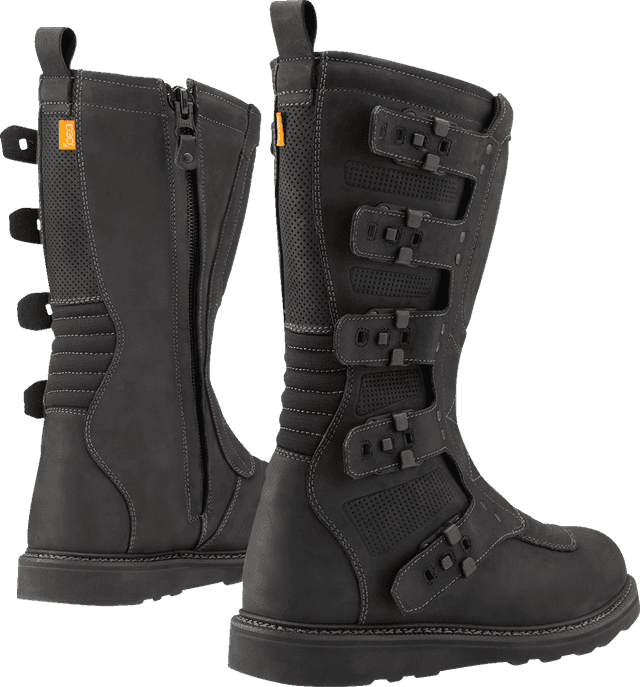 ICON 3403-1209 Elsinore 2™ CE Boots - Black - Size 8 — image 2 of 10