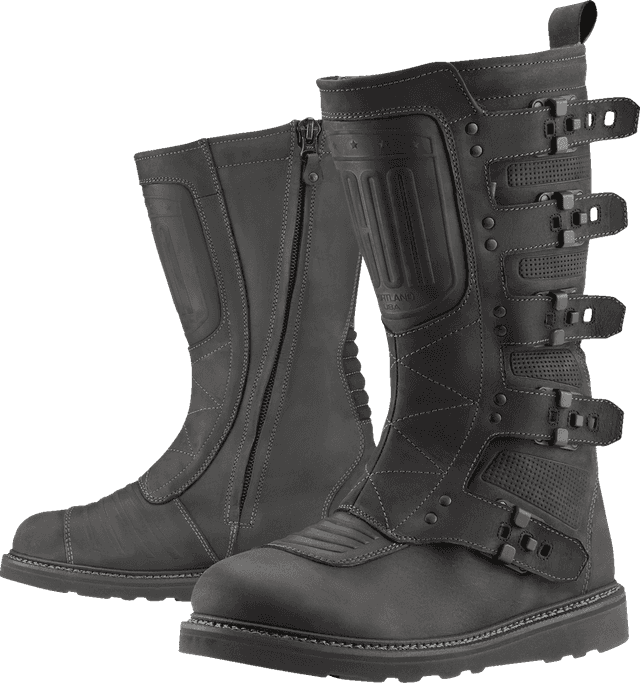 ICON 3403-1210 Elsinore 2™ CE Boots - Black - Size 8.5 — image 1 of 10