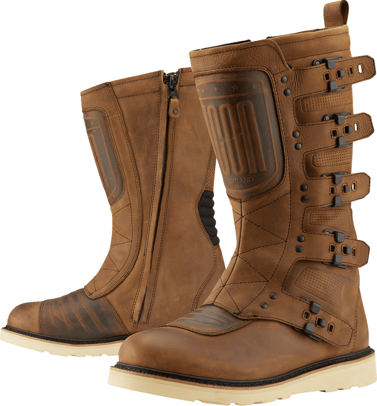 ICON 3403-1225 Elsinore 2™ CE Boots - Brown - Size 10