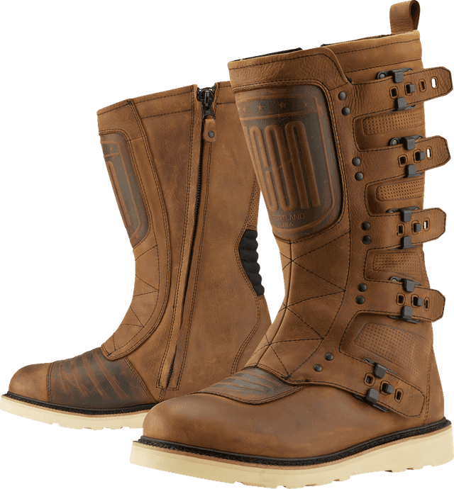 ICON 3403-1228 Elsinore 2™ CE Boots - Brown - Size 11.5 — image 1 of 10