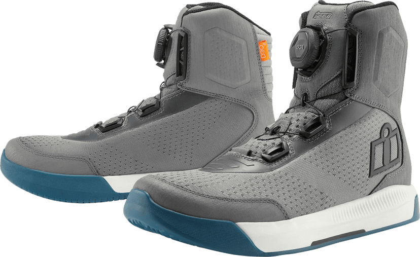 ICON 3403-1275 Overlord™ Vented Boots - Gray - US 11 / EU 45 — image 1 of 3