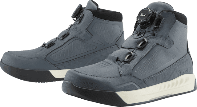 ICON 3403-1298 Patrol 3™ Waterproof Boots - Grey - Size 10.5 — image 1 of 3