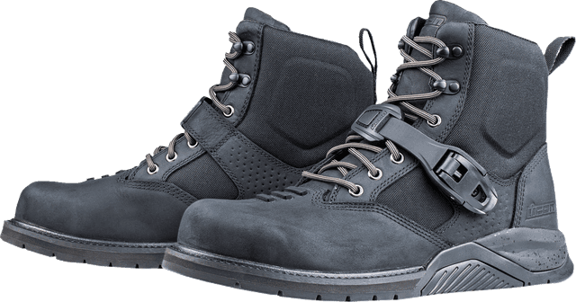 ICON 3403-1378 Superduty6 Safety Toe Boots - Black - US 8.5 — image 1 of 3