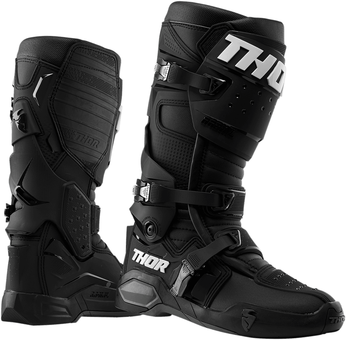 THOR 3410-2261 Radial Boots - Black - US 15 / EU 51