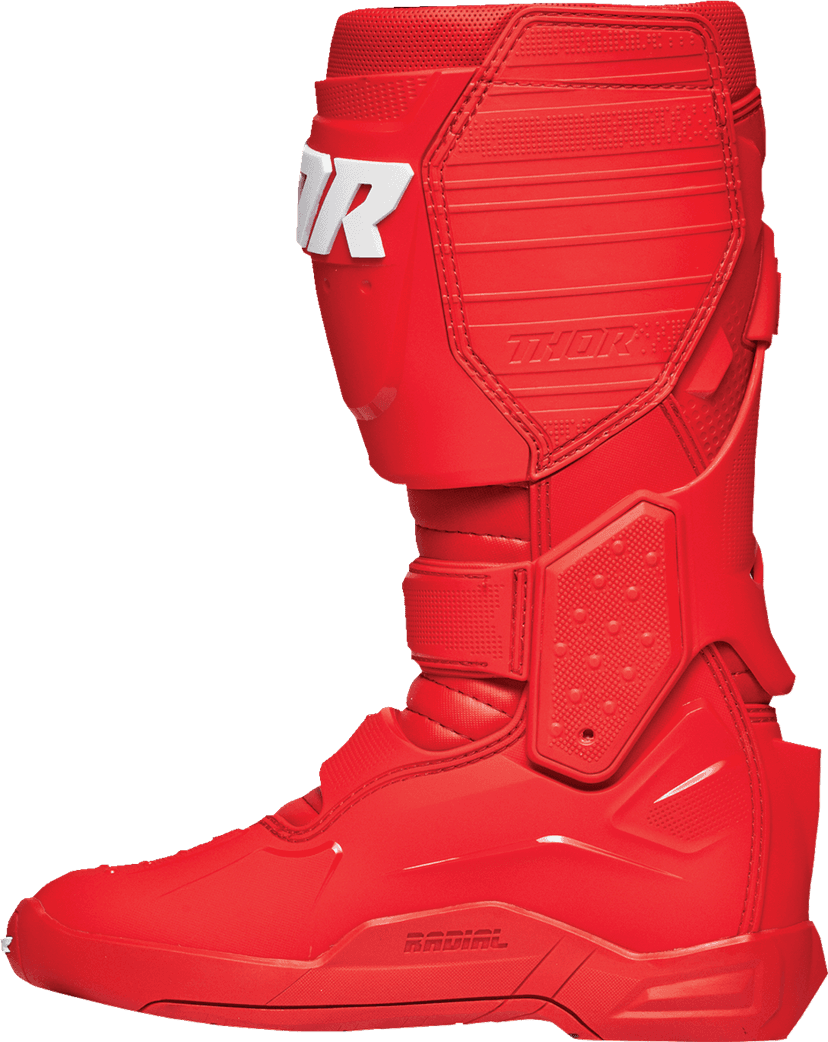 THOR 3410-2741 Radial Boots - Red - US 12 / EU 47 — image 9 of 10