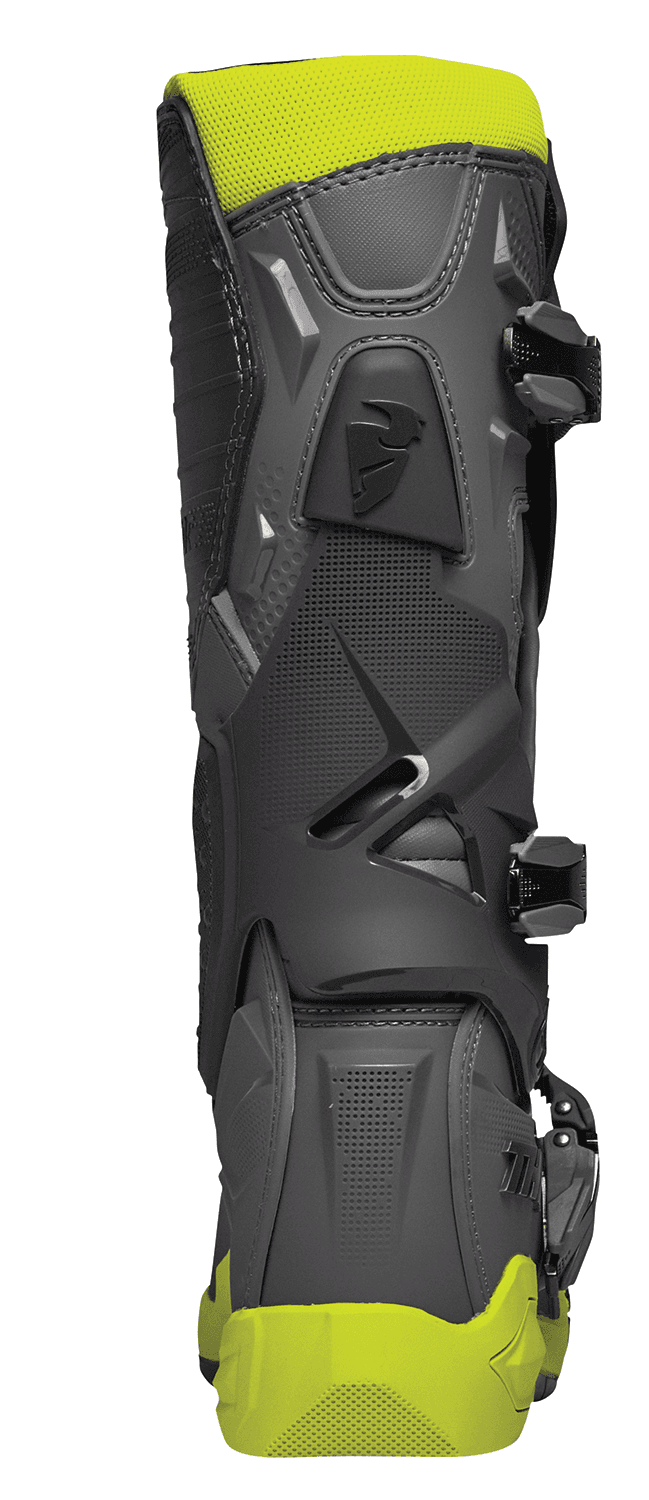 THOR 3410-2745 Radial Boots - Gray/Fluorescent Yellow - US 7 / EU 40.5 — image 5 of 6