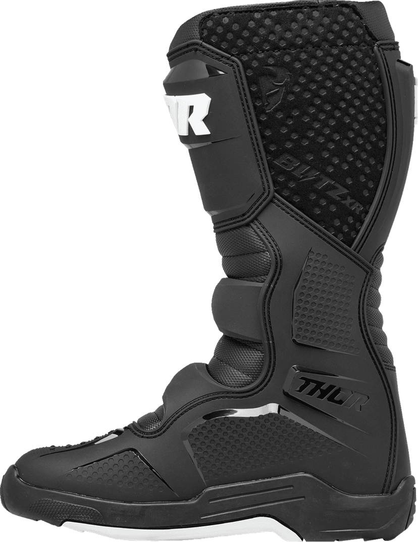 THOR 3410-3073 Blitz XR Boots - Black/White - US 7 — image 6 of 8