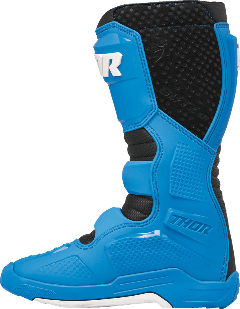 THOR 3410-3082 Blitz XR Boots - Blue/Black - US 7 — image 3 of 6