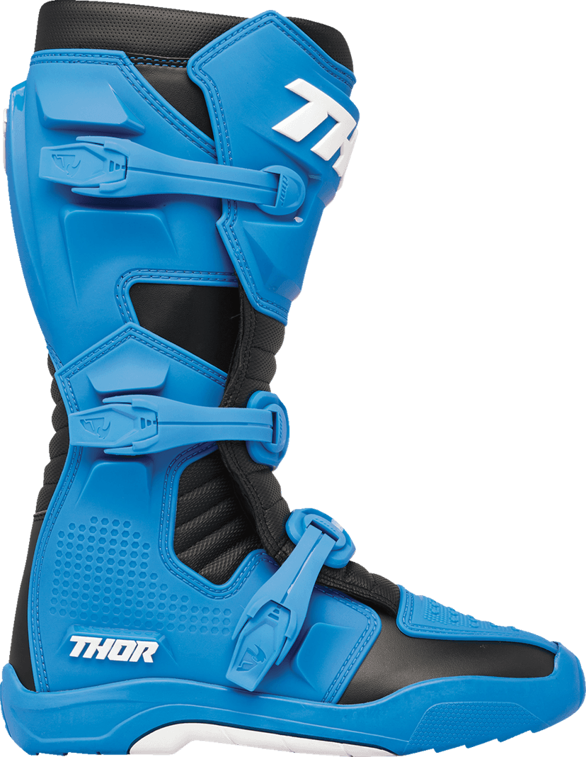 THOR 3410-3085 Blitz XR Boots - Blue/Black - US 10 — image 5 of 6