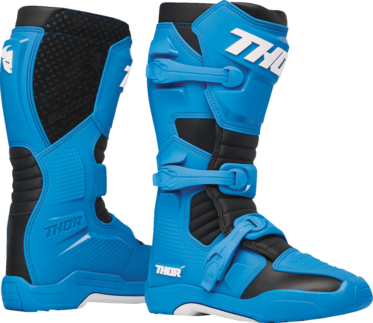 THOR 3410-3090 Blitz XR Boots - Blue/Black - US 15