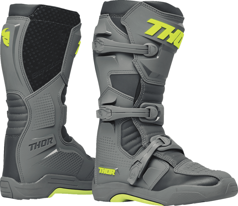 THOR 3410-3096 Blitz XR Boots - Gray/Charcoal - US 12 — image 1 of 6