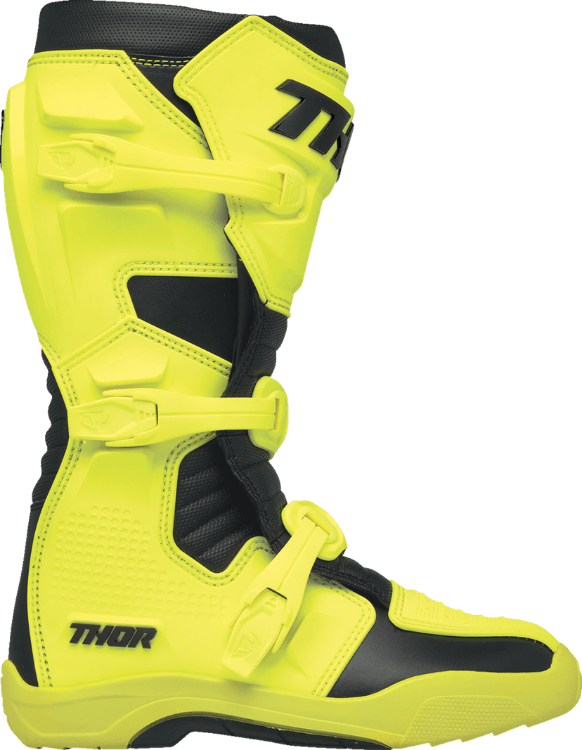 THOR 3410-3121 Blitz XR Boots - Acid/Black - US 10 — image 2 of 6