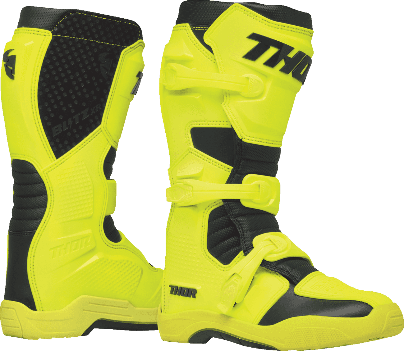 THOR 3410-3126 Blitz XR Boots - Acid/Black - US 15