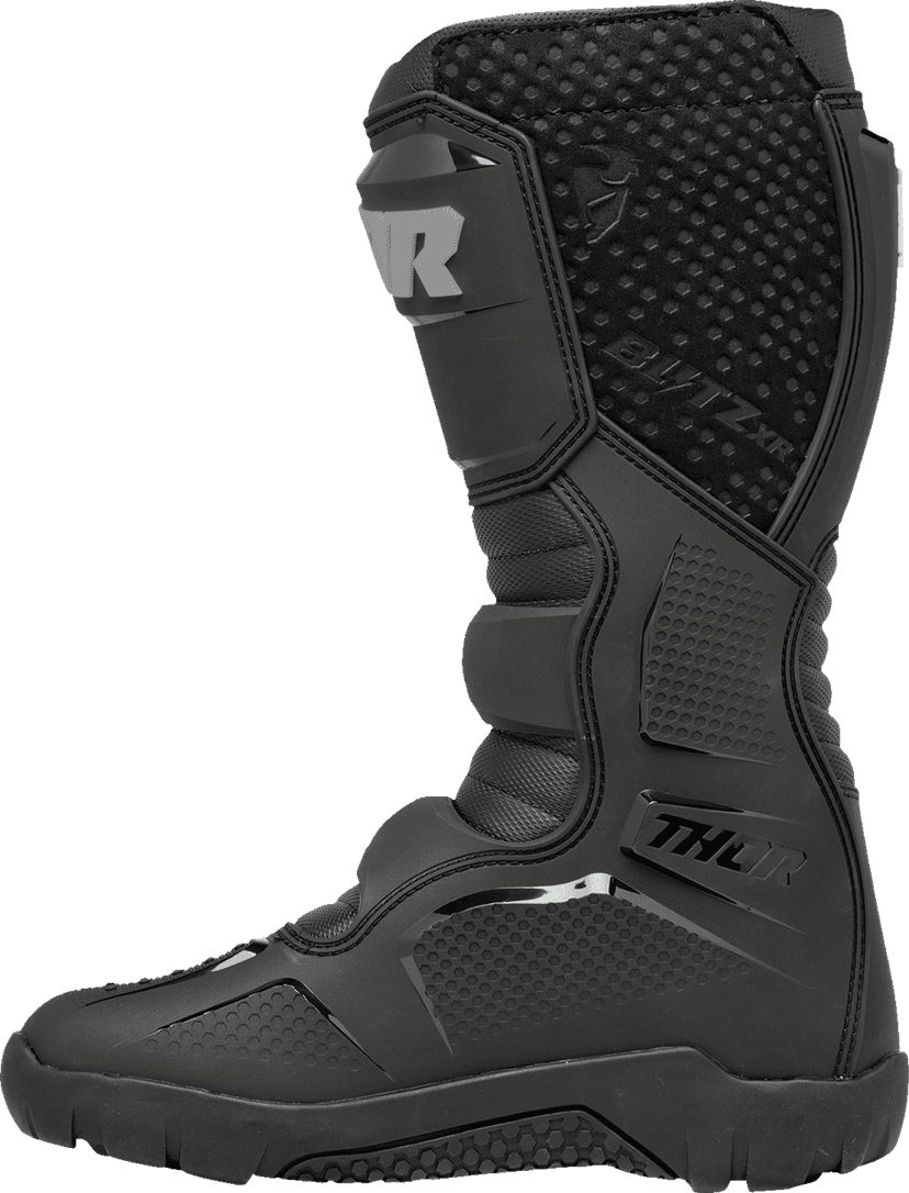 THOR 3410-3130 Blitz XR Trail Boots - Black/Gray - US 10 — image 2 of 5