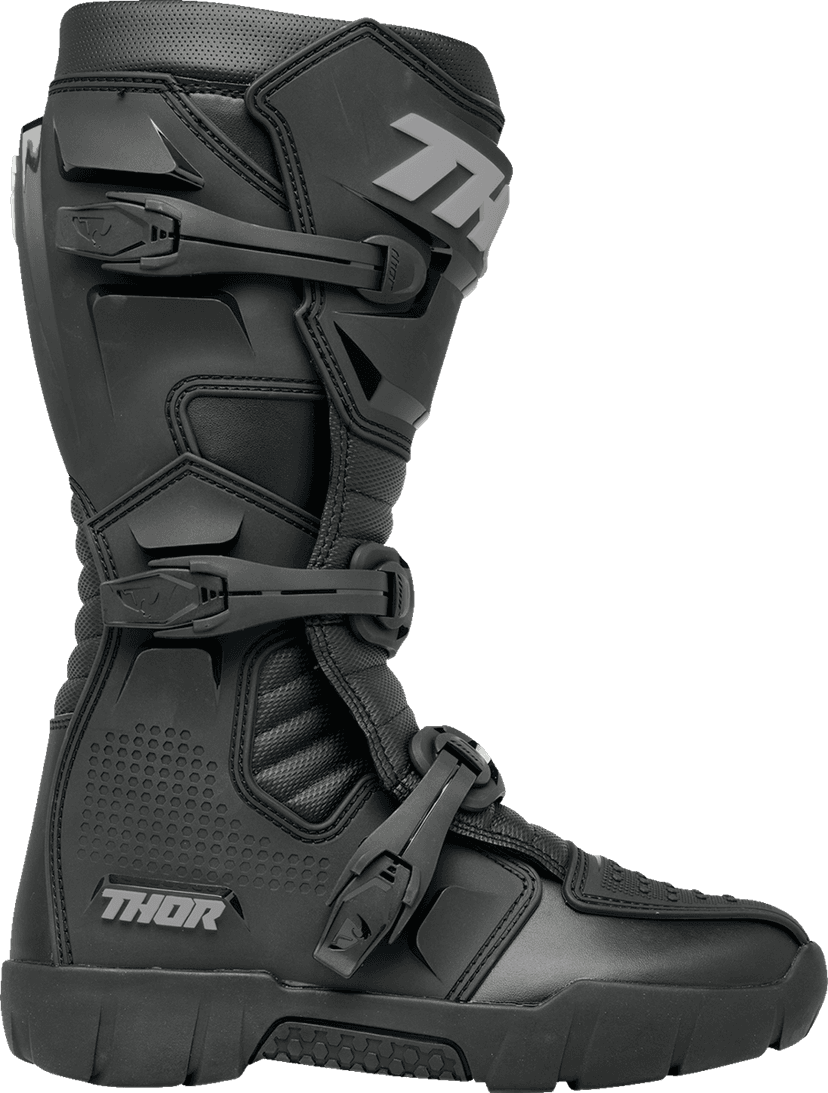 THOR 3410-3134 Blitz XR Trail Boots - Black/Gray - US 14 — image 3 of 5