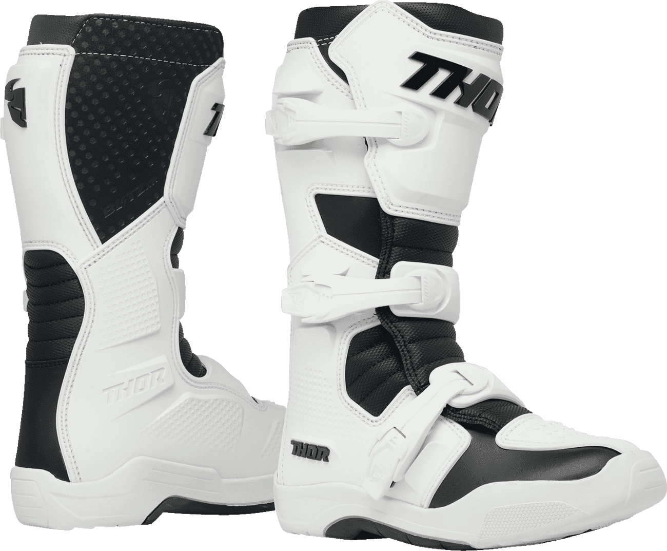 THOR 3410-3138 Women's Blitz XR Boots - White/Black - US 7