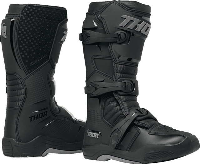 THOR 3410-3145 Women's Blitz XR Boots - Black/Gray - US 8 — image 1 of 10