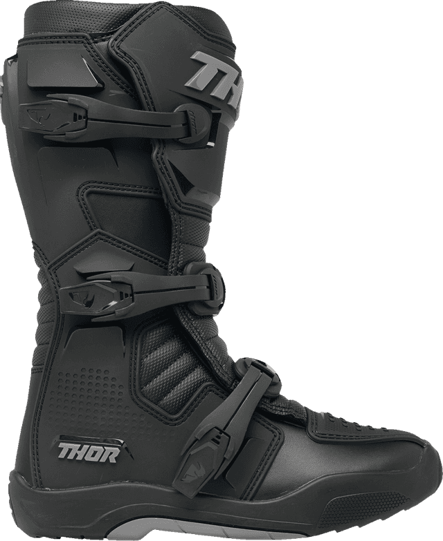THOR 3410-3145 Women's Blitz XR Boots - Black/Gray - US 8 — image 3 of 10