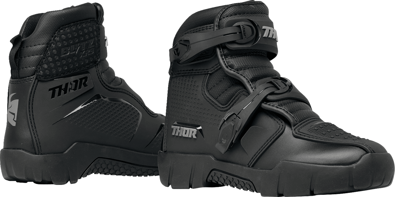 THOR 3410-3150 Blitz XRS Boots - Black/Gray - US 9