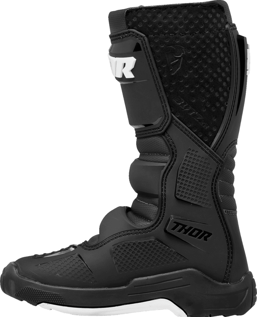 THOR 3411-0725 Youth Blitz XR Boots - Black/White - US 2 — image 2 of 6