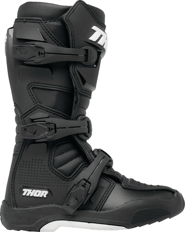 THOR 3411-0726 Youth Blitz XR Boots - Black/White - US 3 — image 3 of 6