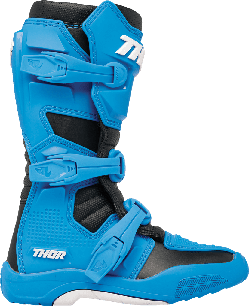 THOR 3411-0735 Youth Blitz XR Boots - Black/Blue - US 5 — image 5 of 6