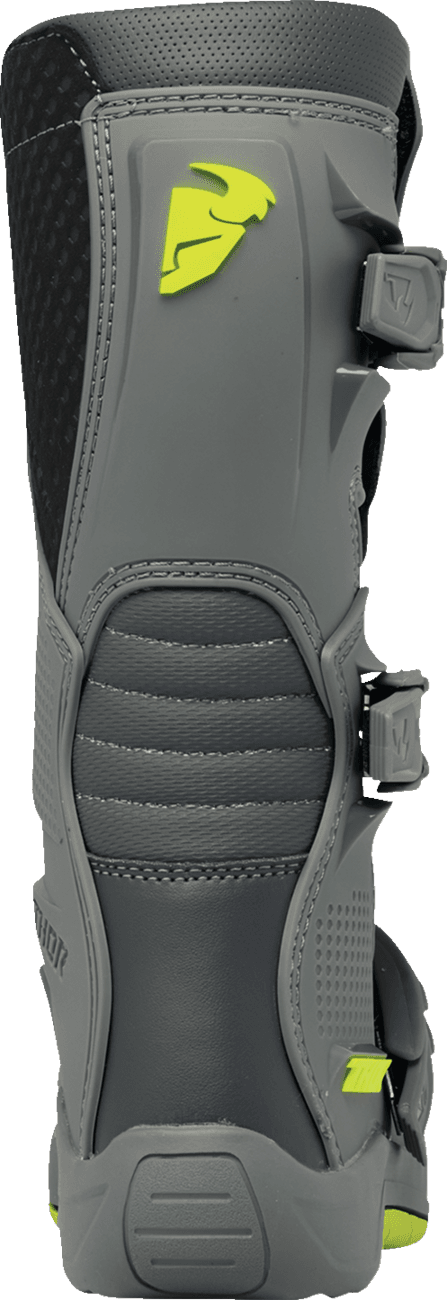 THOR 3411-0739 Youth Blitz XR Boots - Gray/Charcoal - US 2 — image 5 of 6