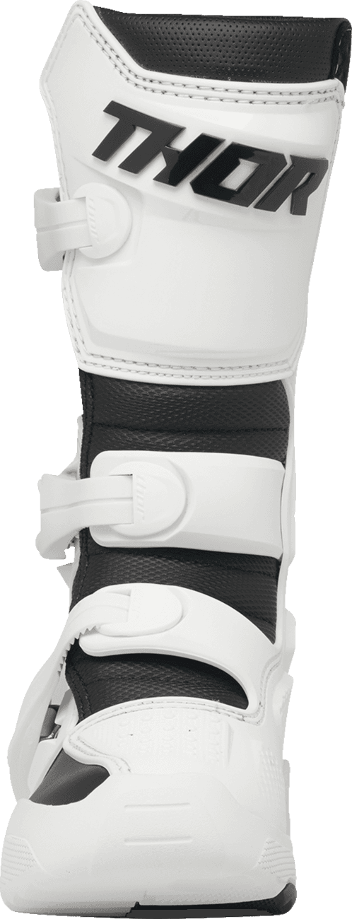 THOR 3411-0751 Youth Blitz XR Boots - White/Black - US 7 — image 4 of 8