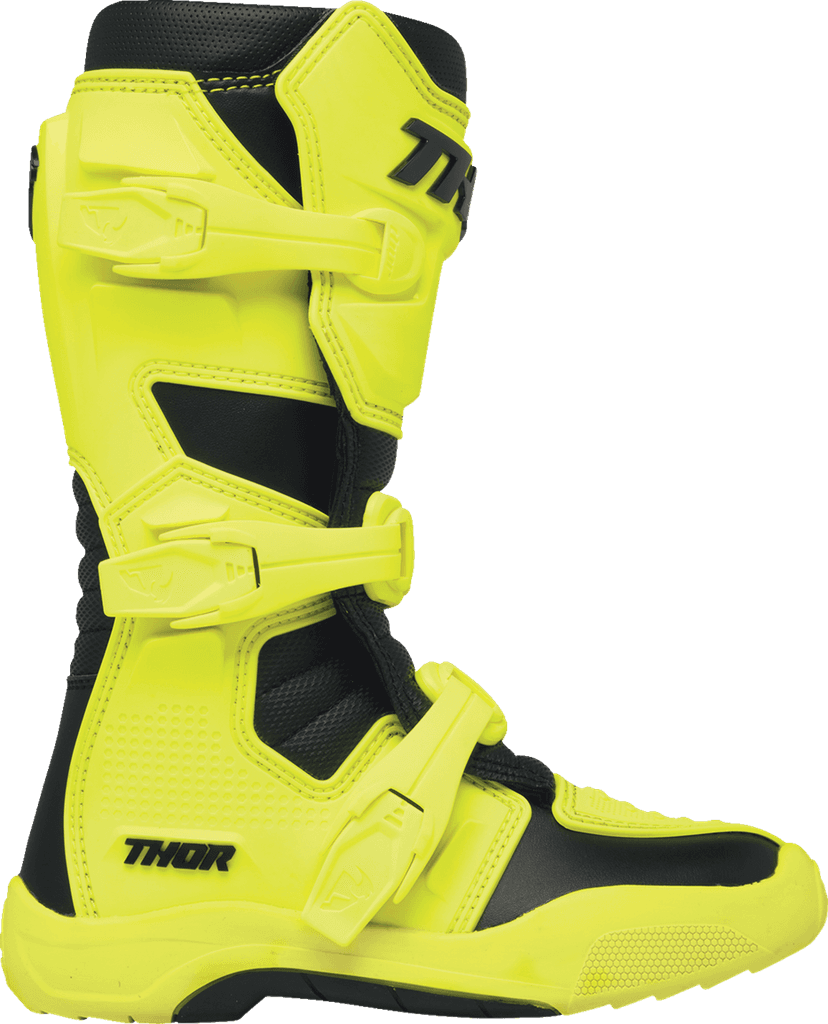 THOR 3411-0763 Youth Blitz XR Boots - Acid/Black - US 5 — image 3 of 6