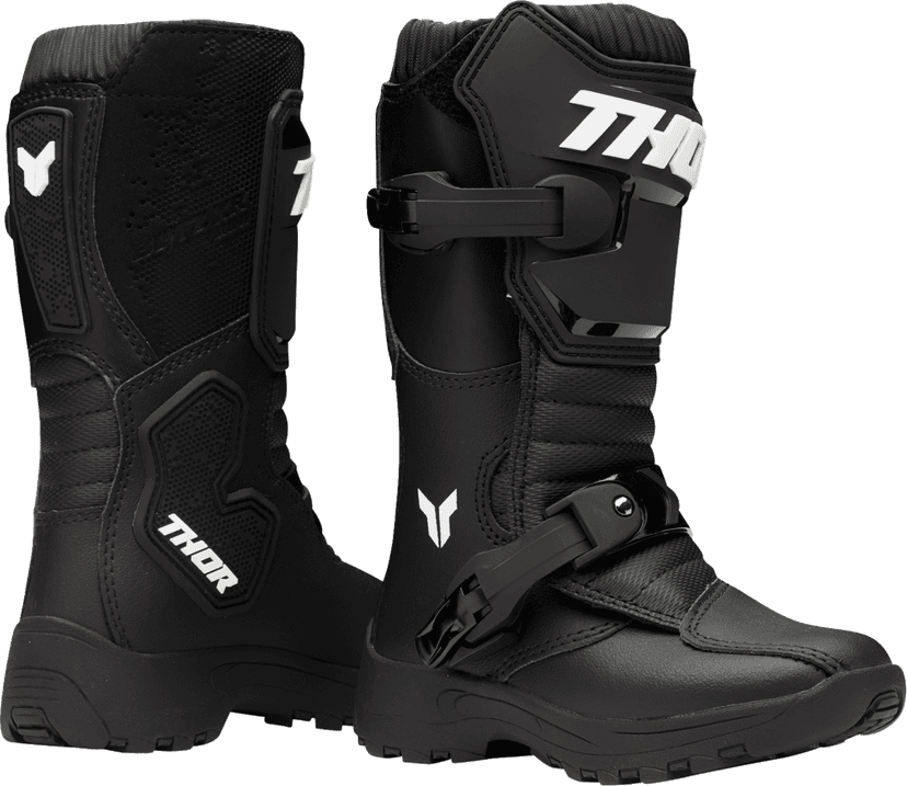 THOR 3411-0790 Blitz XR Mini LTD Boots - Black - US 13 / EU 31 — image 1 of 6