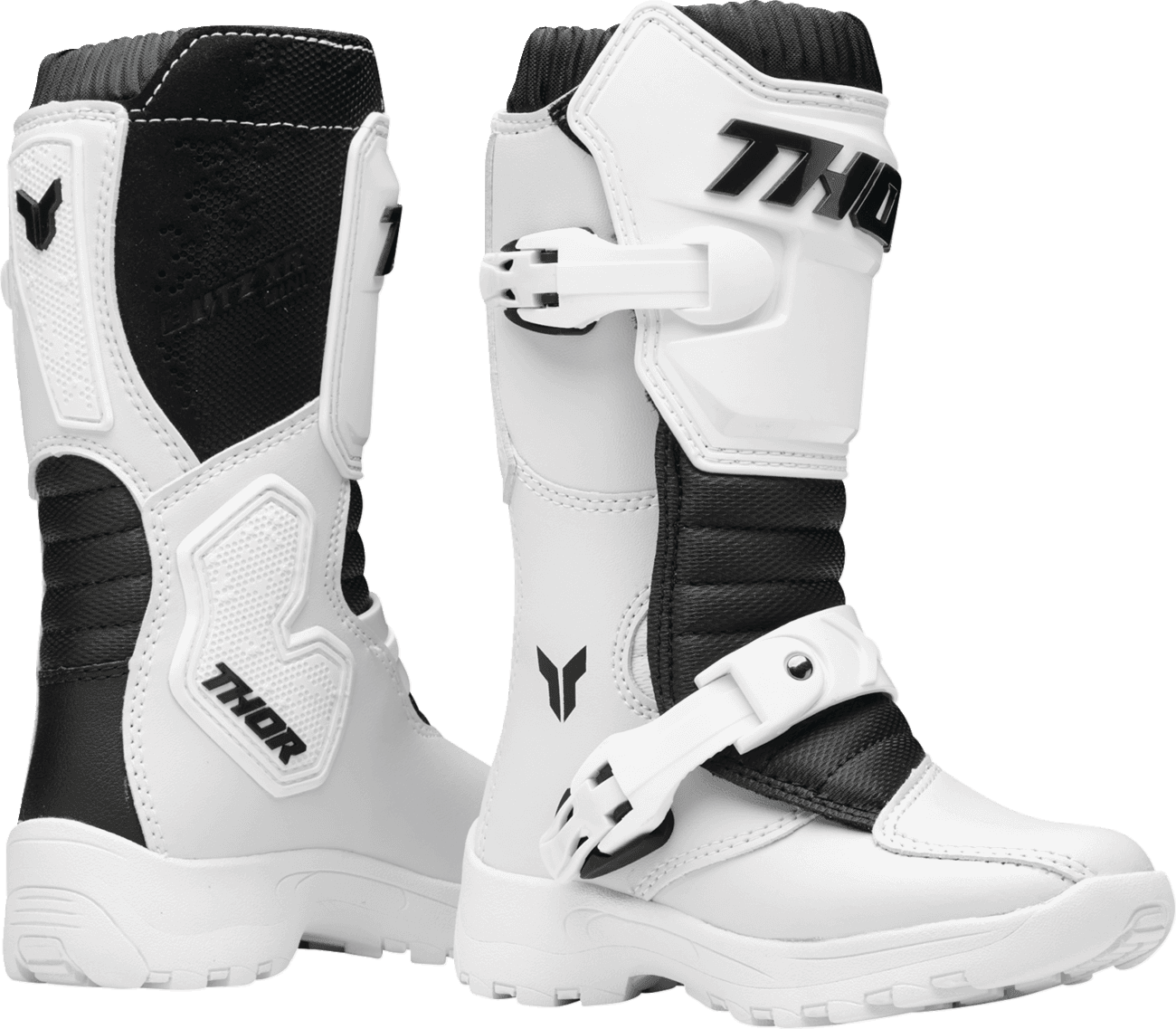 THOR 3411-0796 Blitz XR Mini Boots - White - US 11 / EU 29