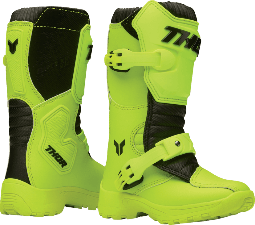 THOR 3411-0801 Blitz XR Mini Boots - Acid - US 12 / EU 30 — image 1 of 6