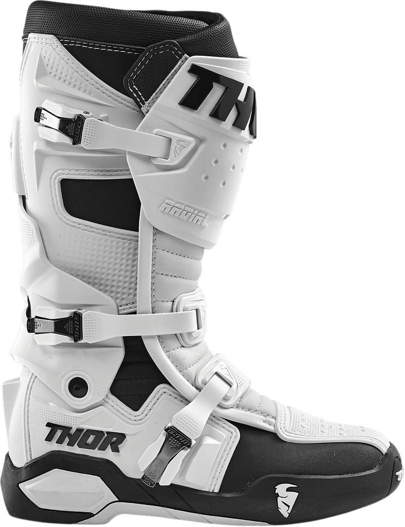 THOR 3430-0883 Radial Boots Buckle Kit - White — image 5 of 6