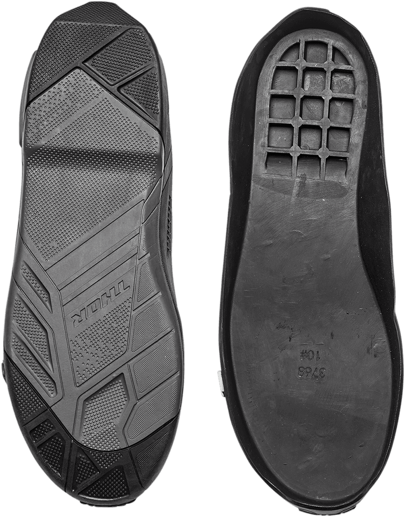 THOR 3430-0889 Radial Boots Replacement Outsoles - Black/Gray - Size 7-8 — image 3 of 3