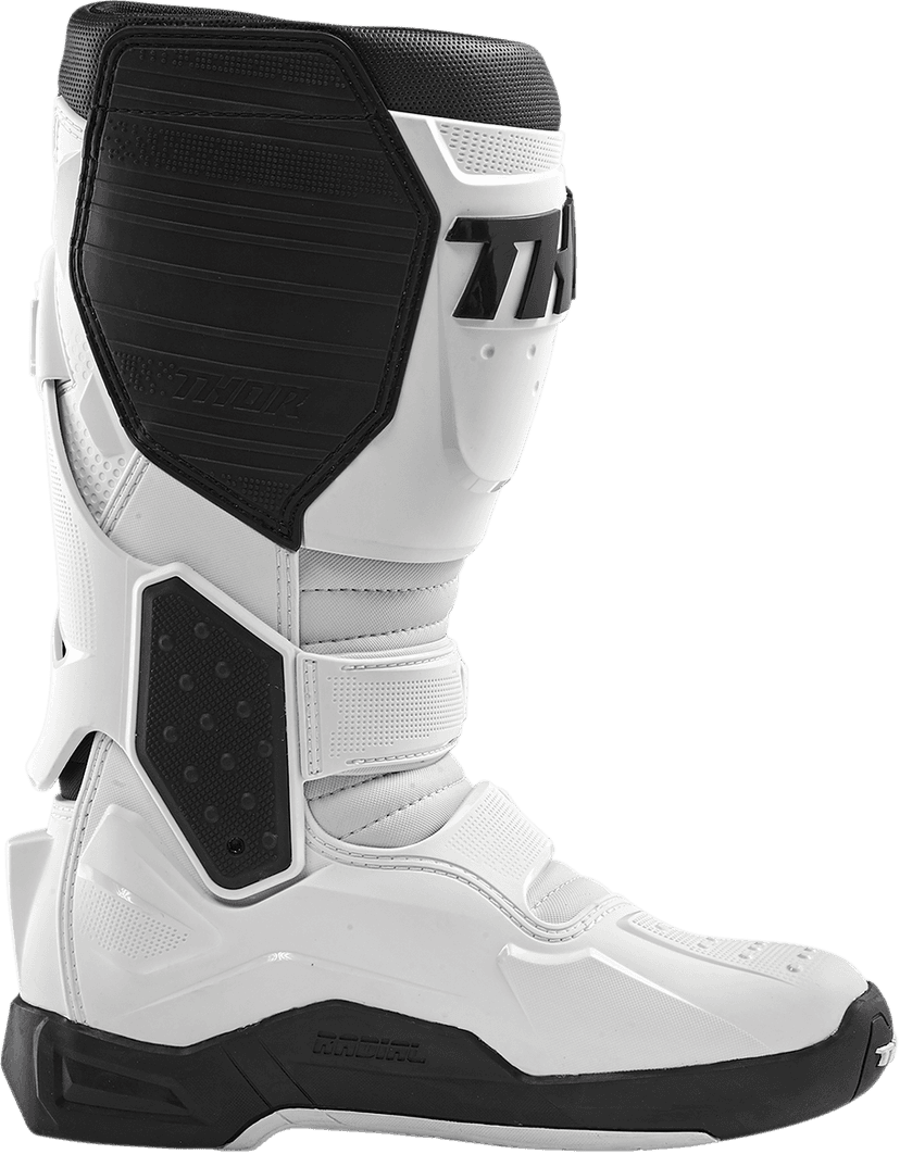 THOR 3430-0896 Radial Boots Replacement Outsoles - Black/White - Size 9 — image 3 of 6