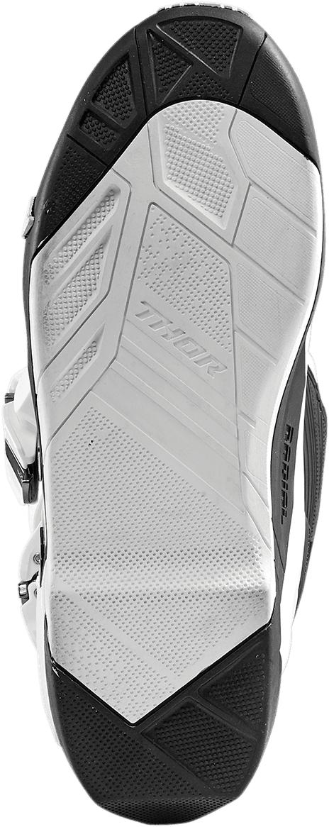 THOR 3430-0899 Radial Boots Replacement Outsoles - Black/White - Size 12-13 — image 5 of 6