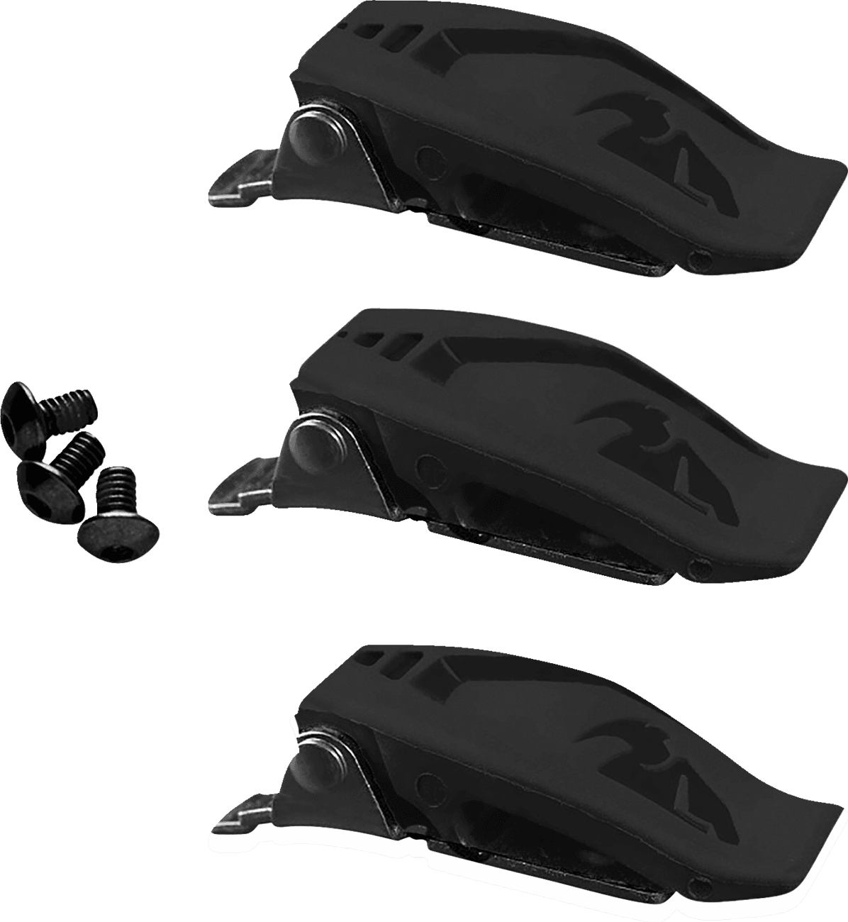 THOR 3430-1029 Blitz XR Boots Buckle Kit - Black/White