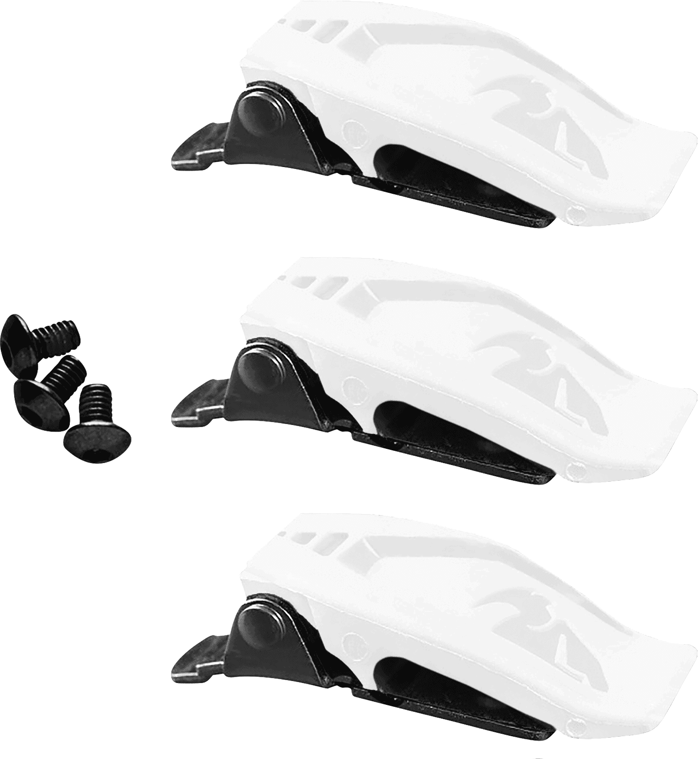 THOR 3430-1032 Blitz XR Boots Buckle Kit - White