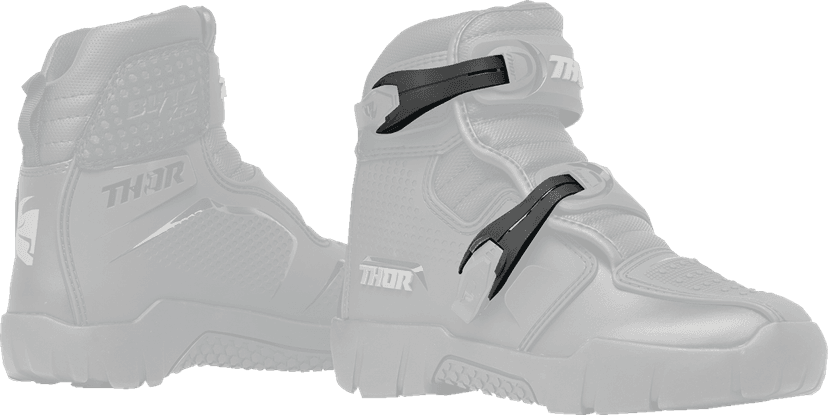 THOR 3430-1035 Blitz XRS Boots Straps Kit - Black