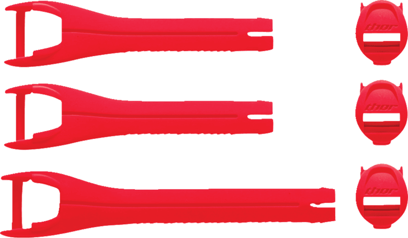 THOR 3430-1039 Blitz XR Boots Strap Kit - Red