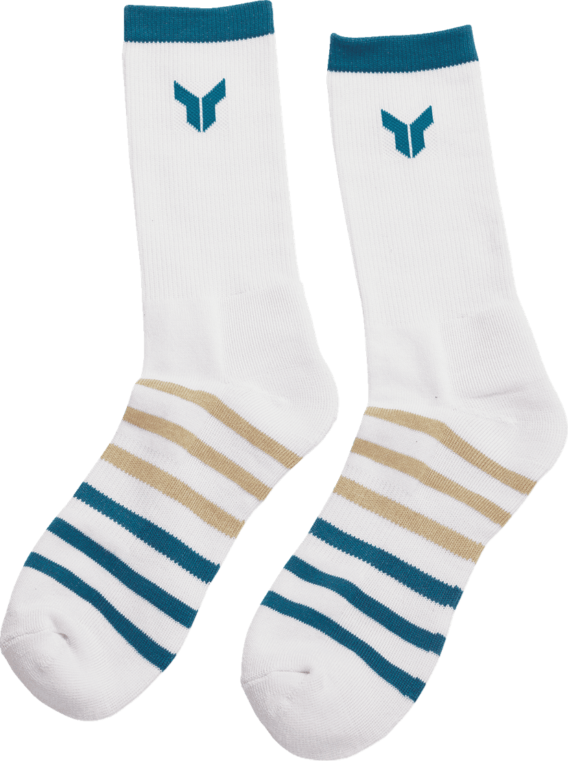 THOR 3431-0854 Crew Socks - White - Small/Medium - 3 Pack — image 3 of 3