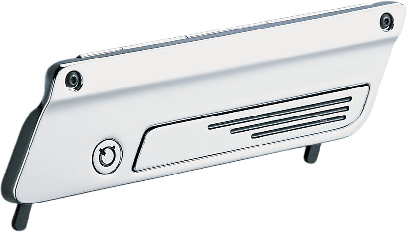 DRAG SPECIALTIES 3501-0013 Saddlebag Latch Insert - Chrome - FLT/FLH '93-'13 — image 2 of 2