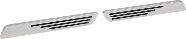 DRAG SPECIALTIES 3501-0013 Saddlebag Latch Insert - Chrome - FLT/FLH '93-'13 — image 1 of 2