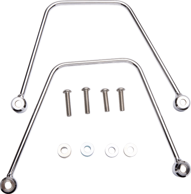 COBRA 3501-0182 Saddlebag Support - Chrome - Vulcan 900 — image 1 of 2