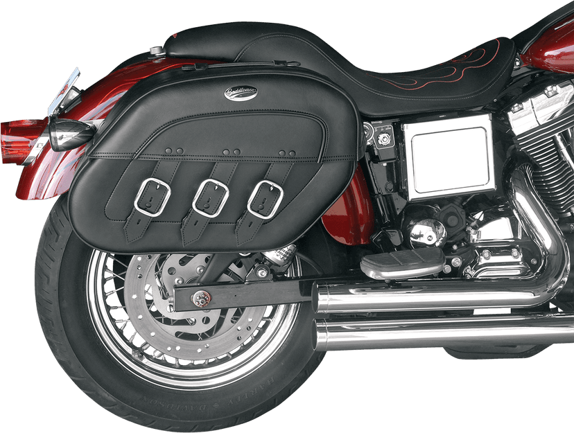 SADDLEMEN 3501-0232 Drifter Rigid Slant Saddlebag — image 1 of 6