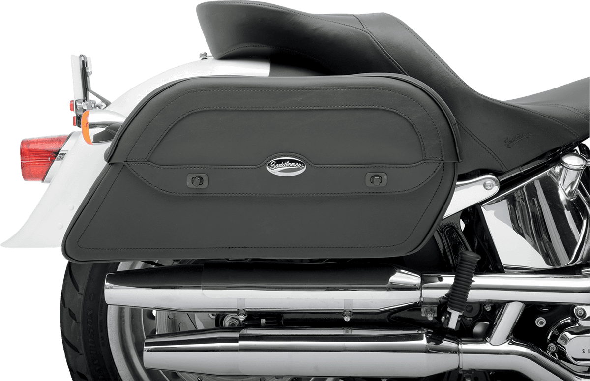 SADDLEMEN 3501-0309 Cruis'n™ Slant Saddlebag - Extra Jumbo