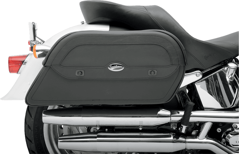 SADDLEMEN 3501-0309 Cruis'n™ Slant Saddlebag - Extra Jumbo — image 1 of 3